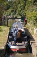 Entering the Somerset Coal Canal from Dundas wharf.
